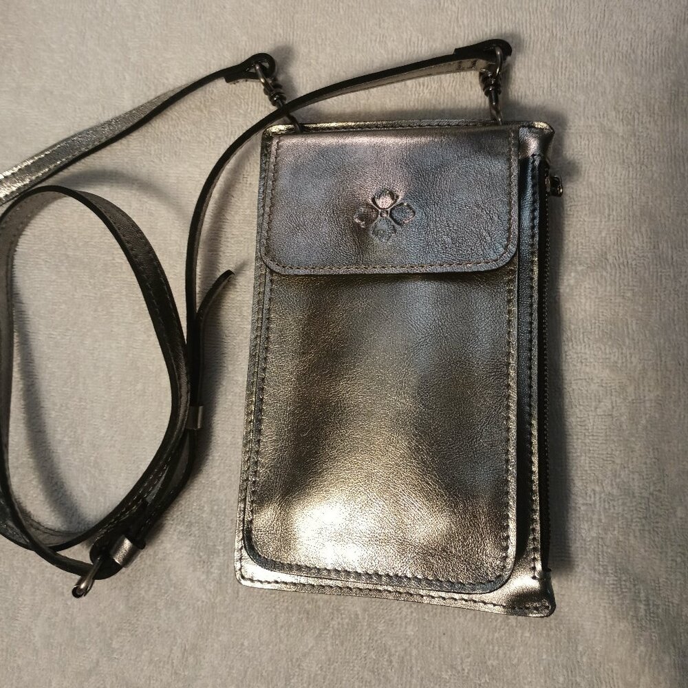 Patricia Nash Silver Crossbody Bag